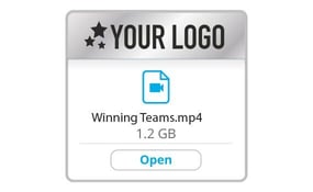 Send financial files with branding